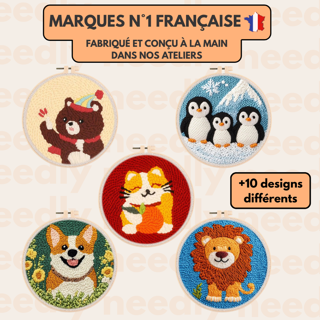 Le Kit de Punch Needle Inratable