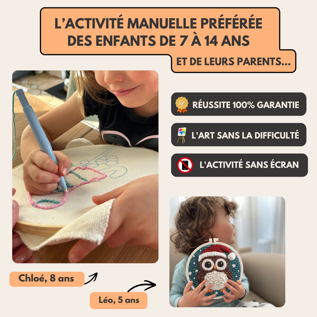 Le Kit de Punch Needle Inratable