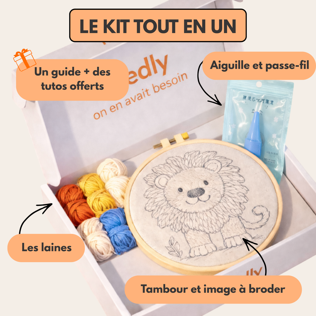 Le Kit de Punch Needle Inratable