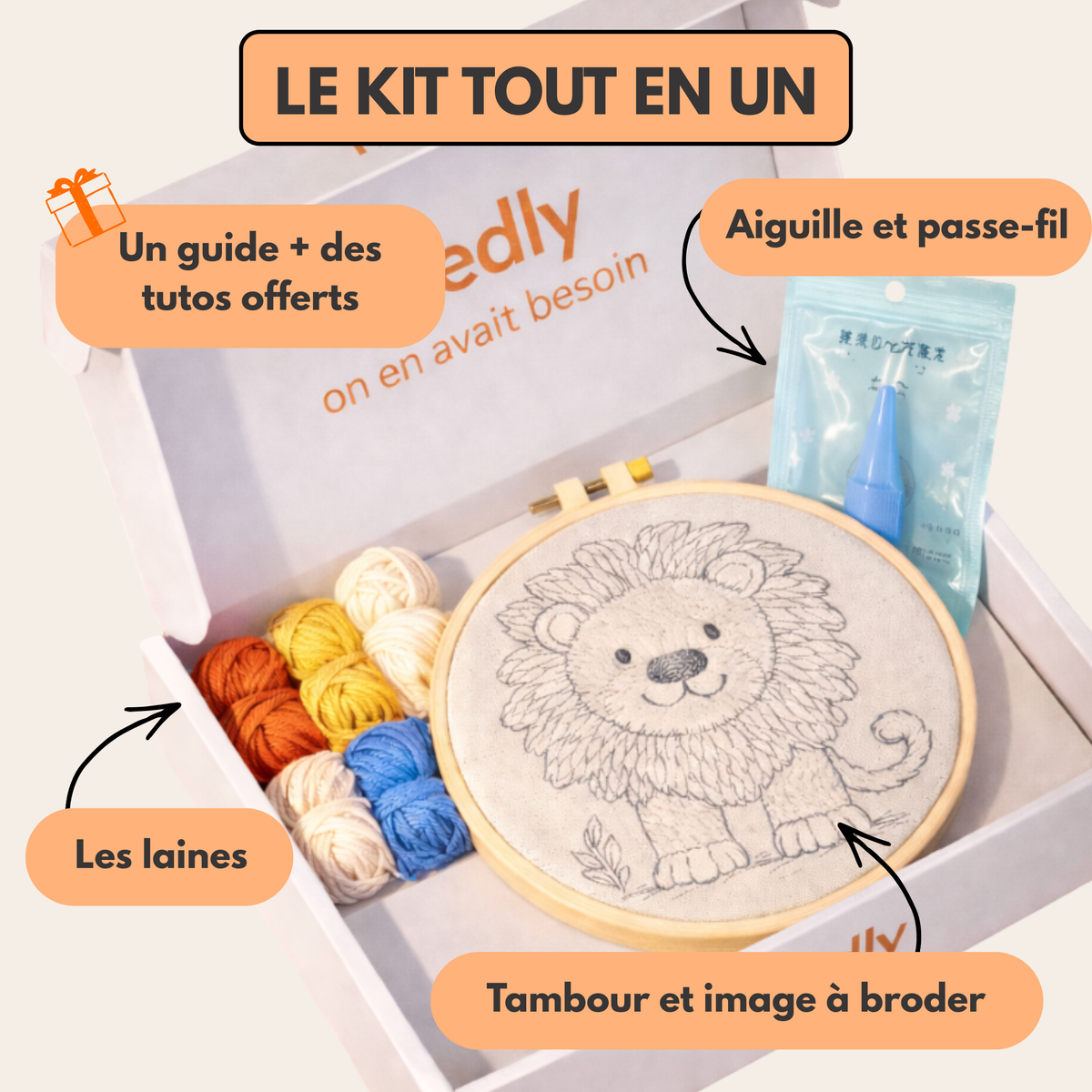 Le Kit de Punch Needle Inratable