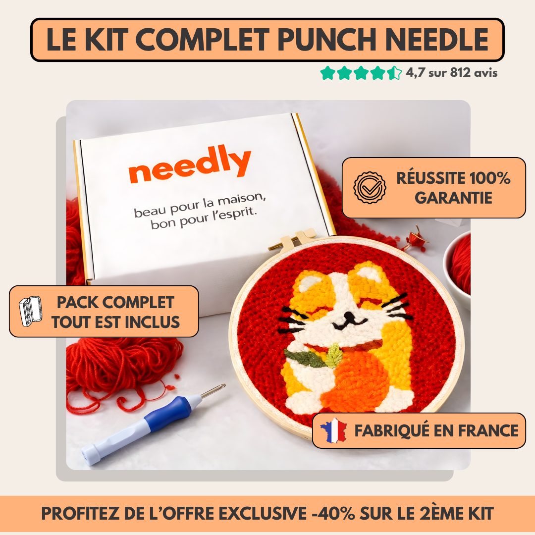 Le Kit de Punch Needle Inratable